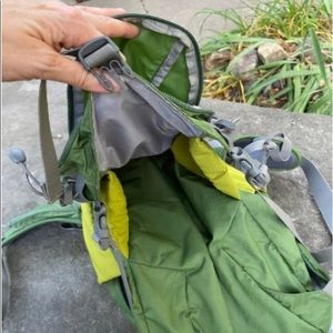 CamelBak hydration backpack.